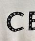 中古・古着 CELINE (セリーヌ) ラインストーン ルーズTシャツ ホワイト サイズ:S：30000円