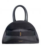 HARUNOBUMURATAハルノブ ムラタ）の古着「PIADINA LEATHER BELTED SMALL BOSTON」｜ブラック