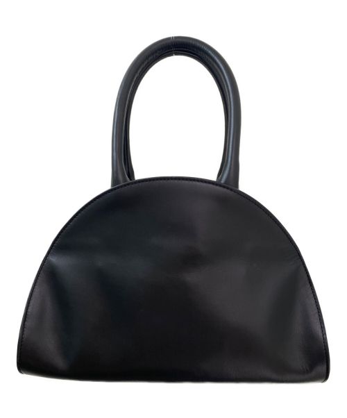 HARUNOBUMURATA（ハルノブ ムラタ）HARUNOBUMURATA (ハルノブ ムラタ) PIADINA LEATHER BELTED SMALL BOSTON ブラック サイズ:スモールの古着・服飾アイテム