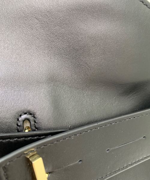 HARUNOBUMURATA（ハルノブ ムラタ）HARUNOBUMURATA (ハルノブ ムラタ) PIADINA LEATHER BELTED SMALL BOSTON ブラック サイズ:スモールの古着・服飾アイテム