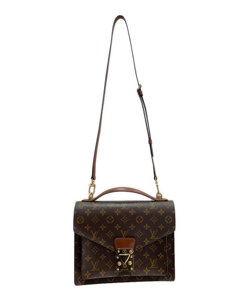 LOUIS VUITTON（ルイ ヴィトン）LOUIS VUITTON (ルイ ヴィトン) モンソー26 ブラウンの古着・服飾アイテム