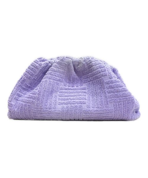 BOTTEGA VENETA（ボッテガベネタ）BOTTEGA VENETA (ボッテガベネタ) スポンジクラッチバッグ パープルの古着・服飾アイテム