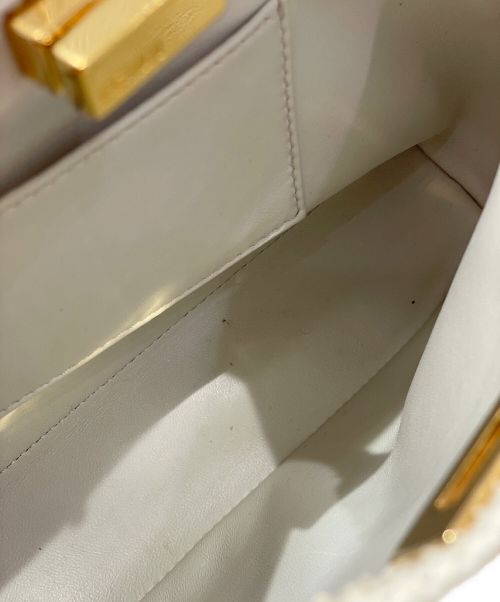 FENDI（フェンディ）FENDI (フェンディ) ピーカブーミニ ホワイト サイズ:ミニの古着・服飾アイテム