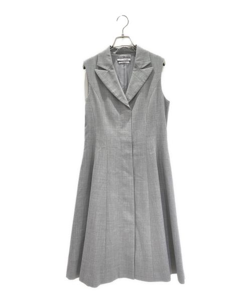 FOXEY NEWYORK（フォクシーニューヨーク）FOXEY NEWYORK (フォクシーニューヨーク) Coat Autumn grace グレー サイズ:40の古着・服飾アイテム