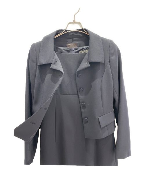 FOXEY NEWYORK（フォクシーニューヨーク）FOXEY NEWYORK (フォクシーニューヨーク) CEREMONY SUITS ネイビー サイズ:38の古着・服飾アイテム