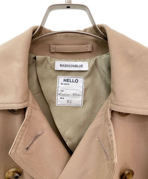 MADISON BLUE（マディソンブルー）MADISON BLUE (マディソンブルー) トレンチコート ベージュ サイズ:2の古着・服飾アイテム