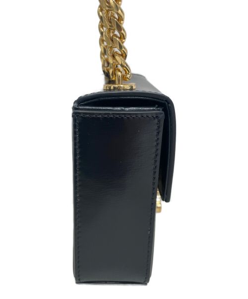 CELINE（セリーヌ）CELINE (セリーヌ) トリオンフ ミニチェーンボックス シャイニーカーフスキン ブラックの古着・服飾アイテム