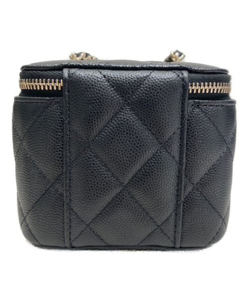 CHANEL（シャネル）CHANEL (シャネル) スモール ヴァニティー ケース ブラック サイズ:スモールの古着・服飾アイテム