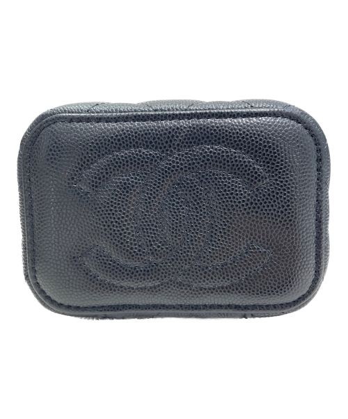 CHANEL（シャネル）CHANEL (シャネル) スモール ヴァニティー ケース ブラック サイズ:スモールの古着・服飾アイテム
