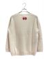 GUCCI (グッチ) GGパッチウールセーター アイボリー サイズ:M 未使用品：59800円