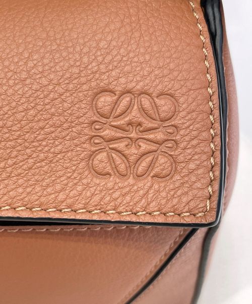 LOEWE（ロエベ）LOEWE (ロエベ) パズルバッグスモール タンの古着・服飾アイテム