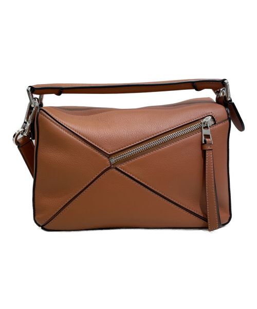 LOEWE（ロエベ）LOEWE (ロエベ) パズルバッグスモール タンの古着・服飾アイテム