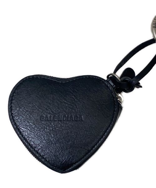 BALENCIAGA（バレンシアガ）BALENCIAGA (バレンシアガ) ル・カゴール クリップオンミラーカードコインケース ブラックの古着・服飾アイテム