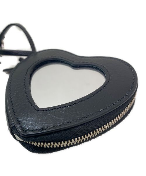 BALENCIAGA（バレンシアガ）BALENCIAGA (バレンシアガ) ル・カゴール クリップオンミラーカードコインケース ブラックの古着・服飾アイテム