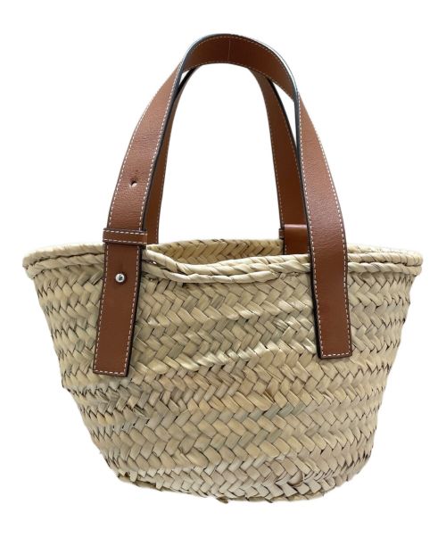 LOEWE（ロエベ）LOEWE (ロエベ) バスケットバッグスモール ブラウン サイズ:スモールの古着・服飾アイテム