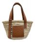LOEWE（ロエベ）の古着「バスケットバッグスモール」｜ブラウン