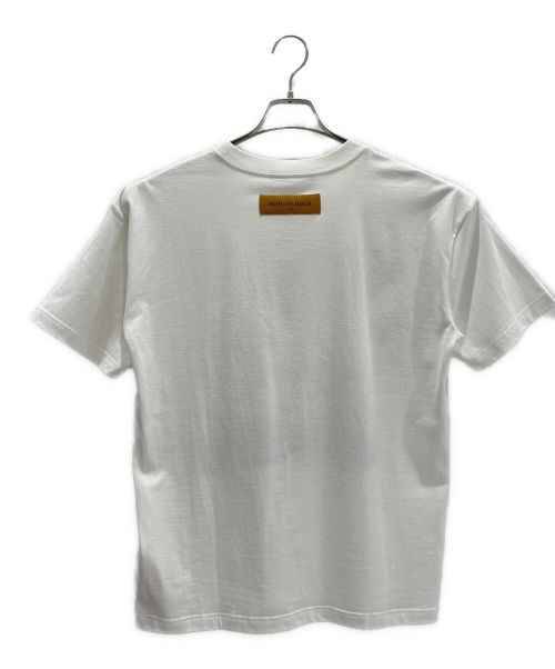 LOUIS VUITTON（ルイ ヴィトン）LOUIS VUITTON (ルイ ヴィトン) プリンテッドコットンTシャツ ホワイト サイズ:Mの古着・服飾アイテム