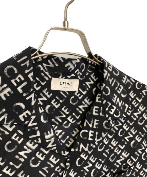 CELINE（セリーヌ）CELINE (セリーヌ) クレープ・ド・シーヌ ノワール ブラック サイズ:38の古着・服飾アイテム
