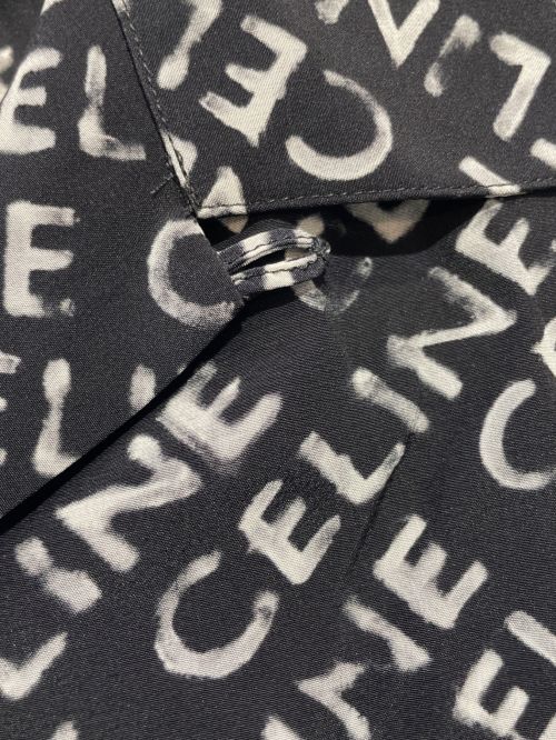 CELINE（セリーヌ）CELINE (セリーヌ) クレープ・ド・シーヌ ノワール ブラック サイズ:38の古着・服飾アイテム