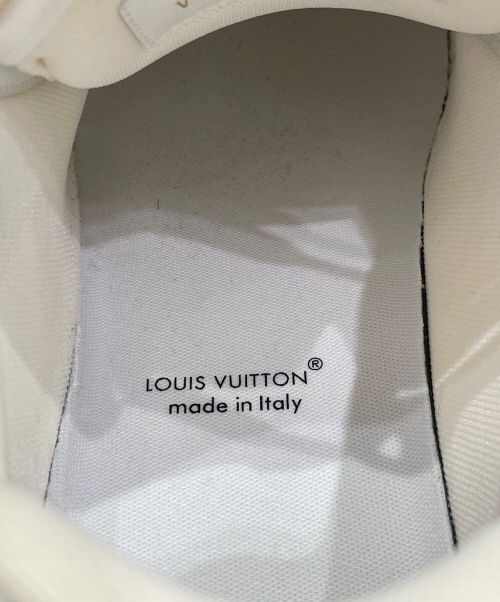 LOUIS VUITTON（ルイ ヴィトン）LOUIS VUITTON (ルイ ヴィトン) LVトレーナーラインスニーカー ベージュ サイズ:8 1/2の古着・服飾アイテム