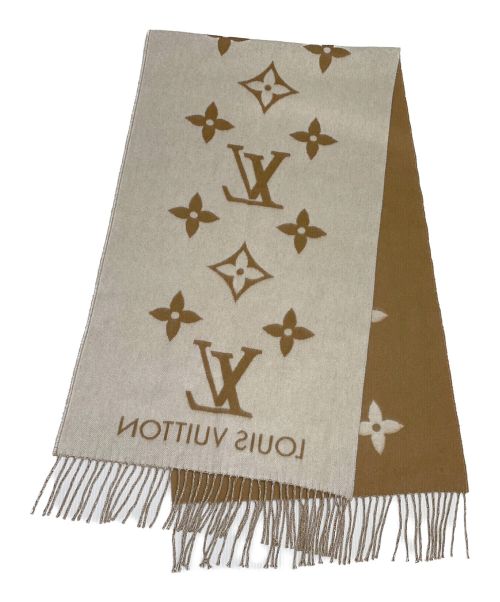 LOUIS VUITTON（ルイ ヴィトン）LOUIS VUITTON (ルイ ヴィトン) マフラー・レイキャビック ベージュ/sobleの古着・服飾アイテム