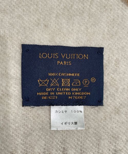 LOUIS VUITTON（ルイ ヴィトン）LOUIS VUITTON (ルイ ヴィトン) マフラー・レイキャビック ベージュ/sobleの古着・服飾アイテム