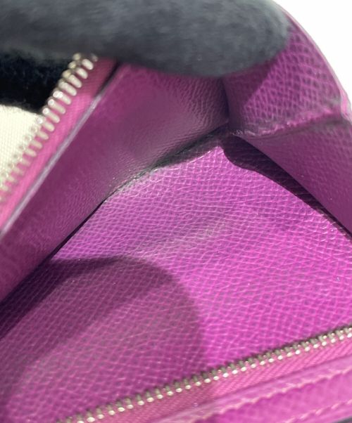 HERMES（エルメス）HERMES (エルメス) ベアンコンパクト パープル/ヴェルソの古着・服飾アイテム