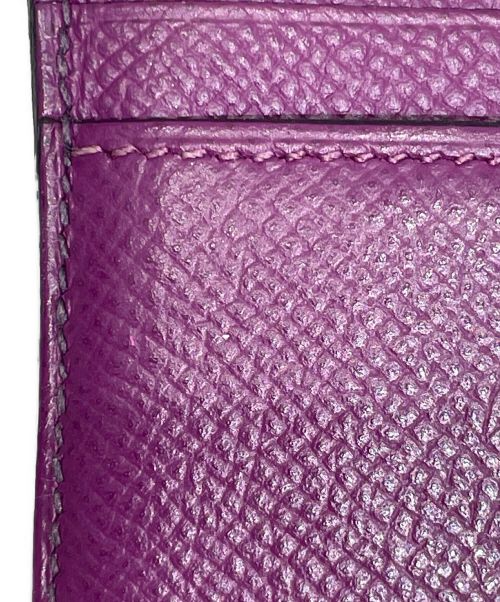 HERMES（エルメス）HERMES (エルメス) ベアンコンパクト パープル/ヴェルソの古着・服飾アイテム