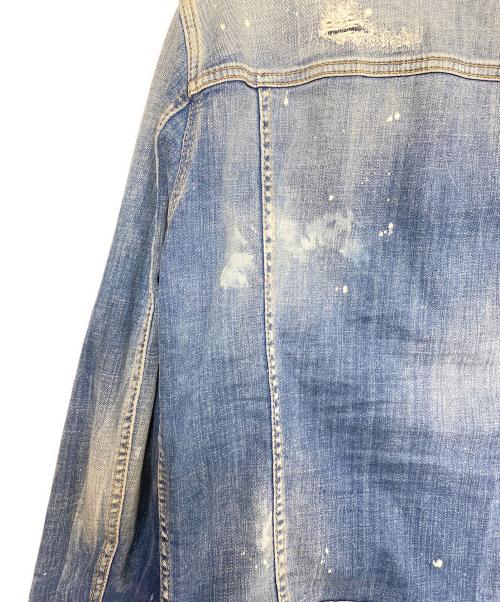 DSQUARED2（ディースクエアード）DSQUARED2 (ディースクエアード) Dan Jean Jacket インディゴ サイズ:46の古着・服飾アイテム