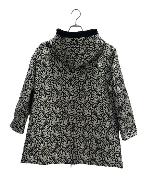 'S Max Mara（エスマックスマーラ）'S Max Mara (エスマックスマーラ) リバーシブルジャガードジャケット ブラック サイズ:36の古着・服飾アイテム