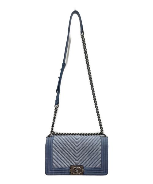 CHANEL（シャネル）CHANEL (シャネル) ボーイシャネル デニムショルダーバッグの古着・服飾アイテム