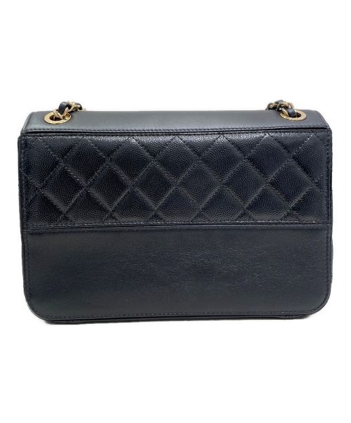 CHANEL（シャネル）CHANEL (シャネル) マトラッセ23 ブラック×ゴールド サイズ:23の古着・服飾アイテム