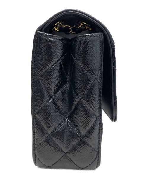 CHANEL（シャネル）CHANEL (シャネル) マトラッセ23 ブラック×ゴールド サイズ:23の古着・服飾アイテム
