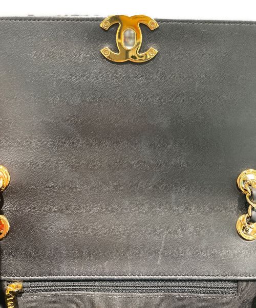 CHANEL（シャネル）CHANEL (シャネル) マトラッセ23 ブラック×ゴールド サイズ:23の古着・服飾アイテム