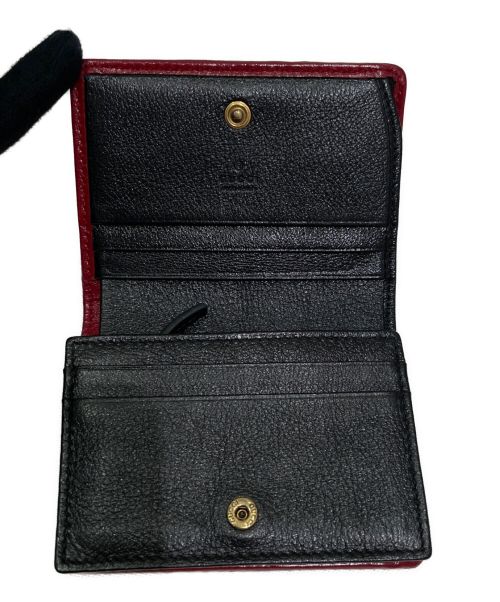 GUCCI（グッチ）GUCCI (グッチ) 2つ折り財布 ブラックの古着・服飾アイテム