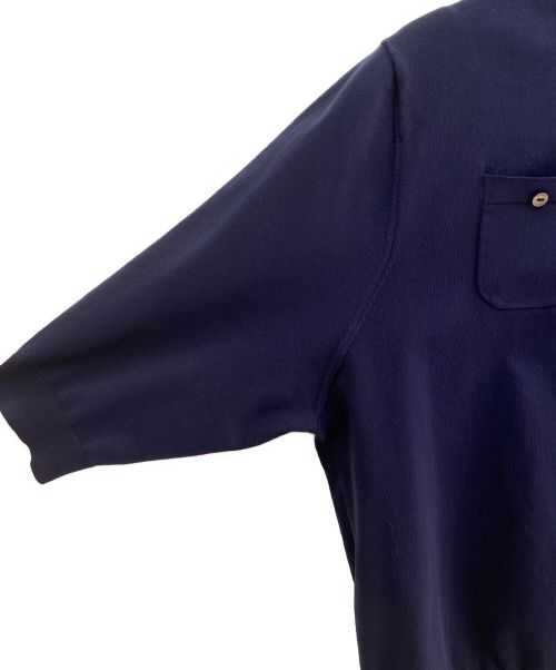 CABAN（キャバン）CABAN (キャバン) ハーフスリーブポケットカーディガン ネイビー サイズ:Sの古着・服飾アイテム