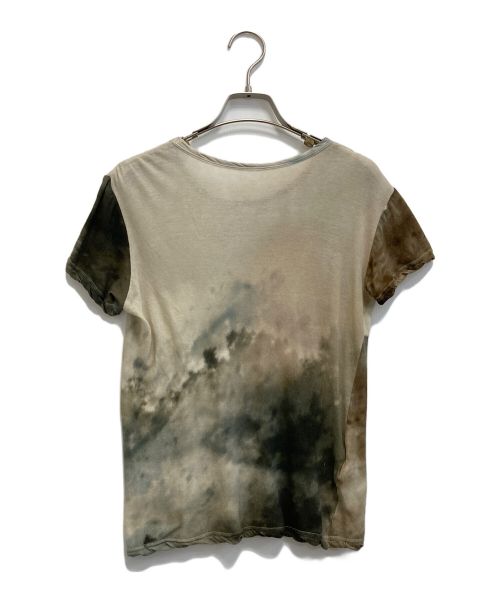 Y's（ワイズ）Y's (ワイズ) PLAIN STITCH OLD CASTLE PRINT T ベージュ サイズ:2の古着・服飾アイテム