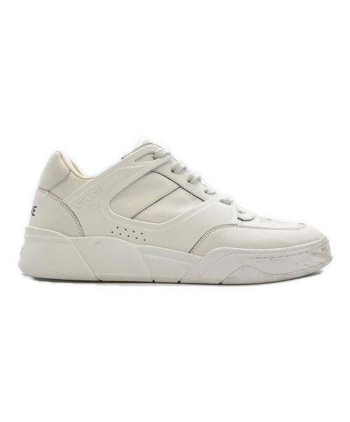 CELINE（セリーヌ）CELINE (セリーヌ) LOW TOP SNEAKER オプティックホワイト サイズ:42の古着・服飾アイテム
