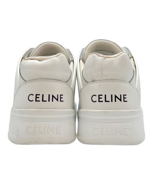 CELINE（セリーヌ）CELINE (セリーヌ) LOW TOP SNEAKER オプティックホワイト サイズ:42の古着・服飾アイテム