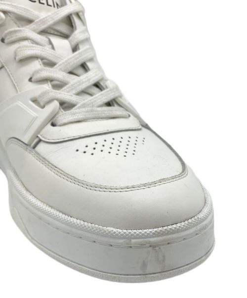 CELINE（セリーヌ）CELINE (セリーヌ) LOW TOP SNEAKER オプティックホワイト サイズ:42の古着・服飾アイテム