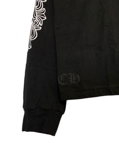 CHROME HEARTS（クロムハーツ）CHROME HEARTS (クロムハーツ) ロングスリーブカットソー ブラック サイズ:XLの古着・服飾アイテム