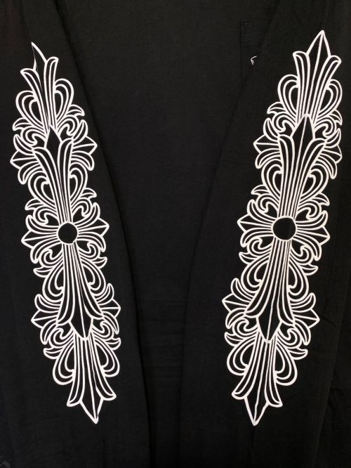 CHROME HEARTS（クロムハーツ）CHROME HEARTS (クロムハーツ) ロングスリーブカットソー ブラック サイズ:XLの古着・服飾アイテム