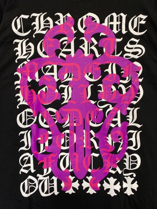 CHROME HEARTS（クロムハーツ）CHROME HEARTS (クロムハーツ) ロングスリーブカットソー ブラック サイズ:XLの古着・服飾アイテム