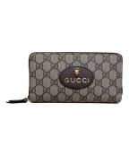 GUCCIグッチ）の古着「ネオヴィンテージGGスプリームジップアラウンドウォレット」