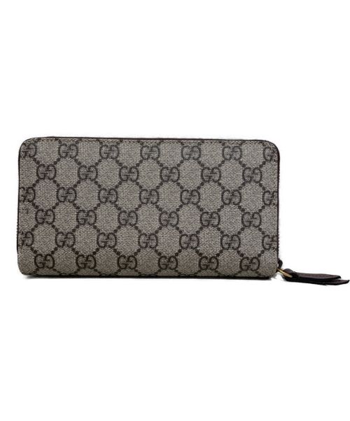 GUCCI（グッチ）GUCCI (グッチ) ネオヴィンテージGGスプリームジップアラウンドウォレットの古着・服飾アイテム