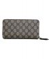 GUCCI (グッチ) ネオヴィンテージGGスプリームジップアラウンドウォレット：50000円