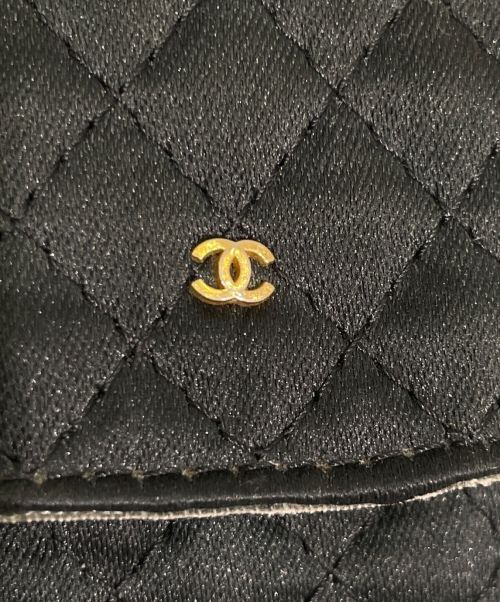 CHANEL（シャネル）CHANEL (シャネル) シャネルマイクロポーチネックレス ブラックの古着・服飾アイテム