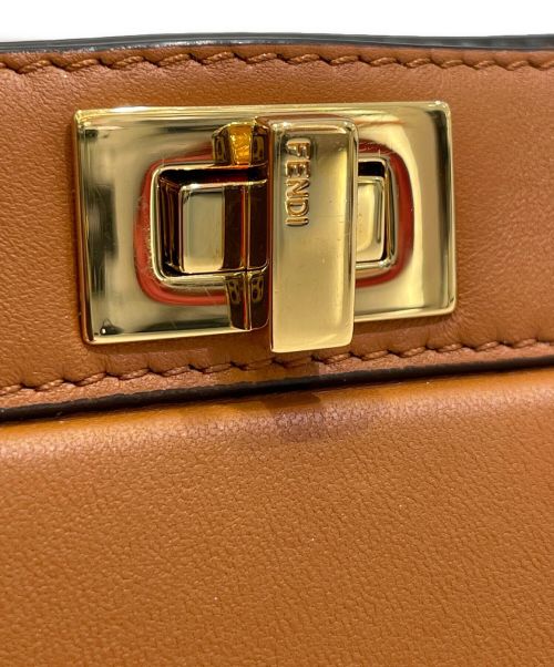 FENDI（フェンディ）FENDI (フェンディ) ピーカブー (ISeeU)アイシーユープチ ブラウン サイズ:プチの古着・服飾アイテム