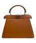 FENDI (フェンディ) ピーカブー (ISeeU)アイシーユープチ ブラウン サイズ:プチ：310000円