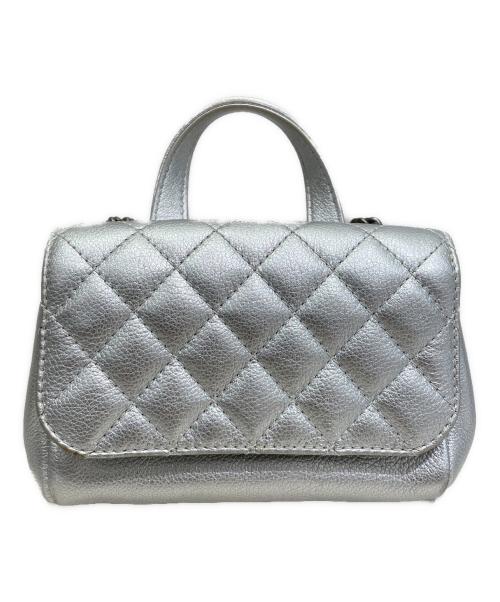 CHANEL（シャネル）CHANEL (シャネル) チェーンショルダーバッグ シルバーの古着・服飾アイテム